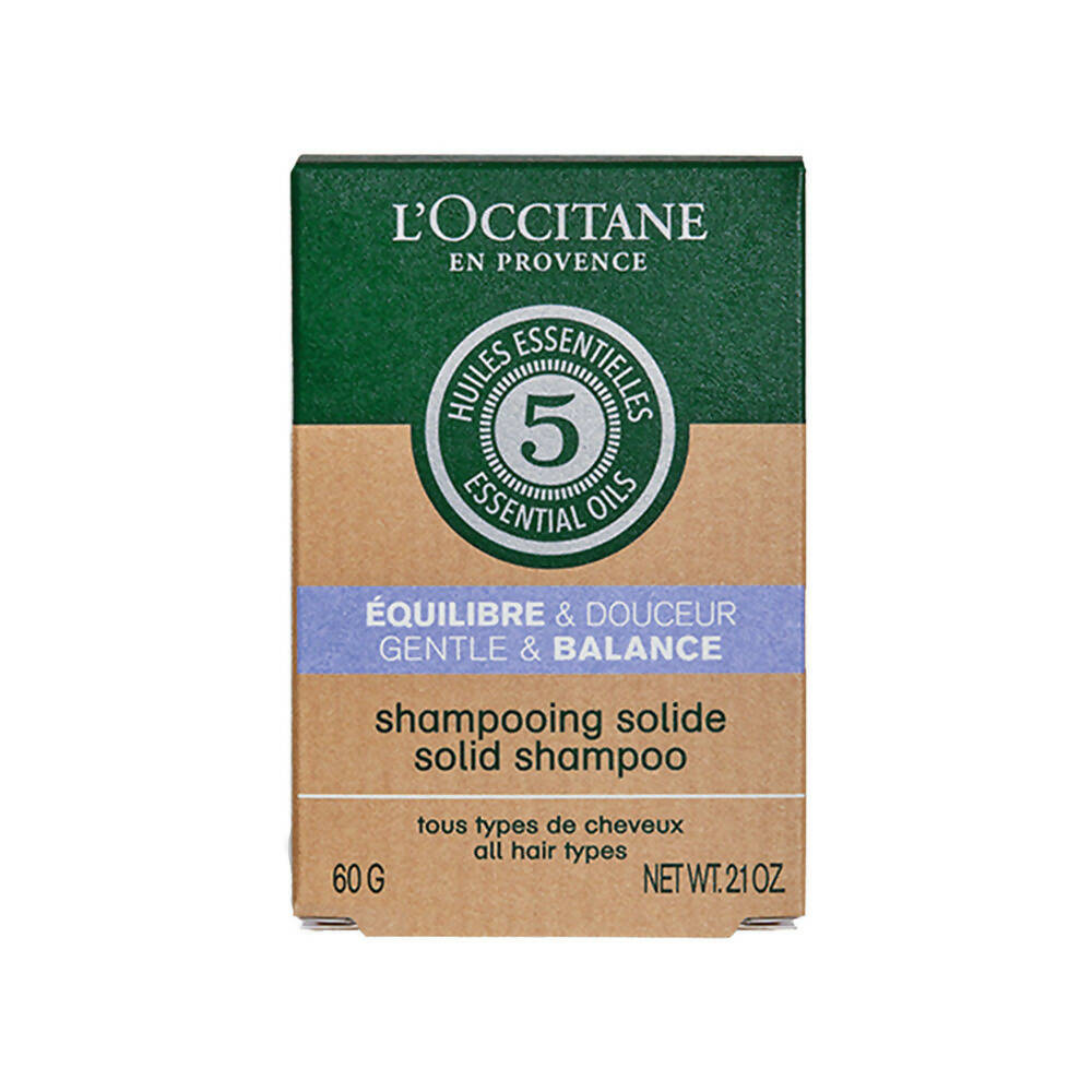 L'Occitane Gentle & Balance Solid Shampoo | Grocsy