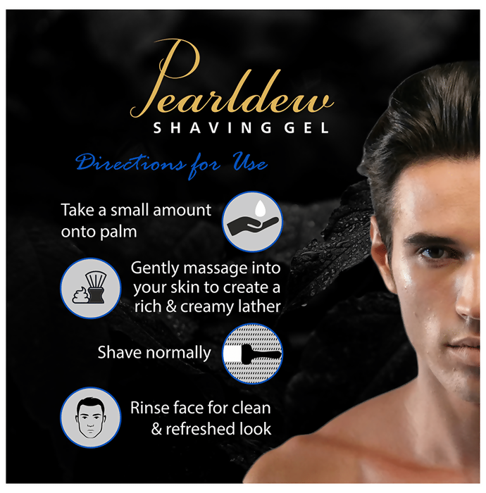 Pearldew PH Balanced Shaving Gel | Grocsy
