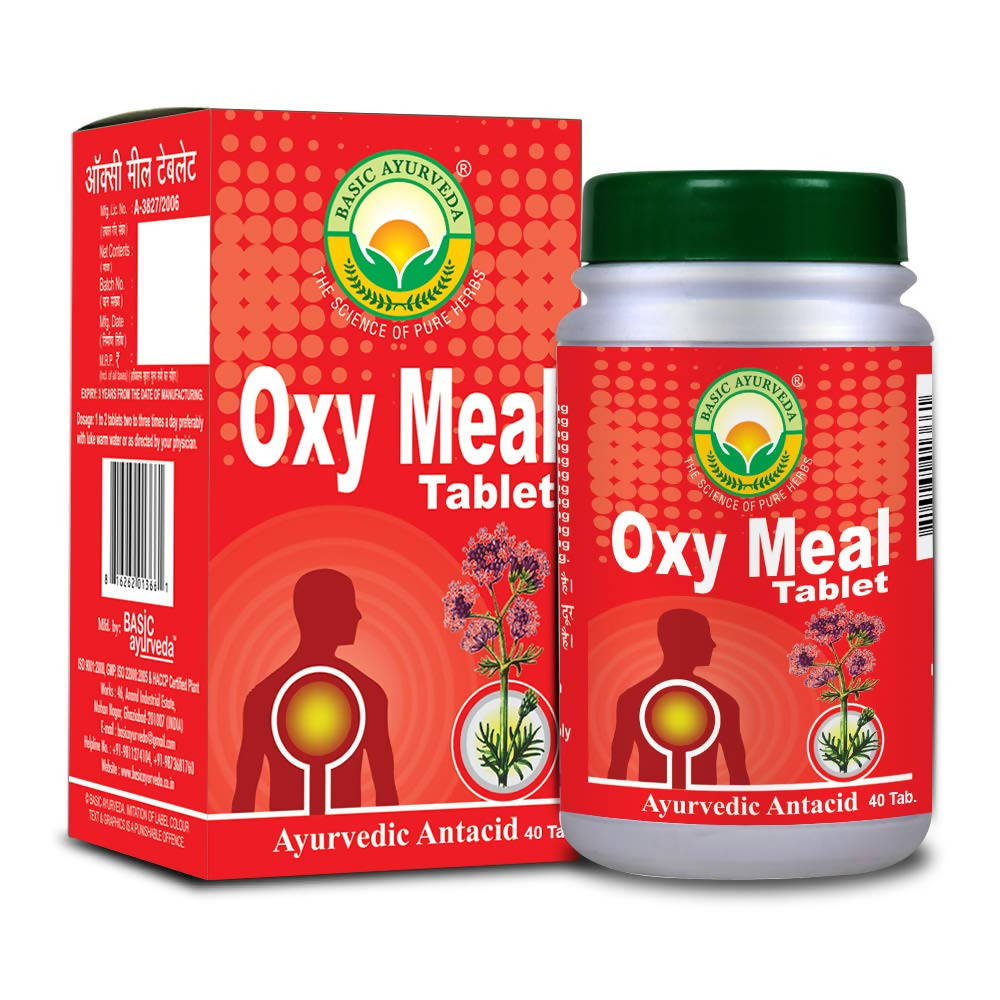 Basic Ayurveda Oxy Meal Tablets | Grocsy