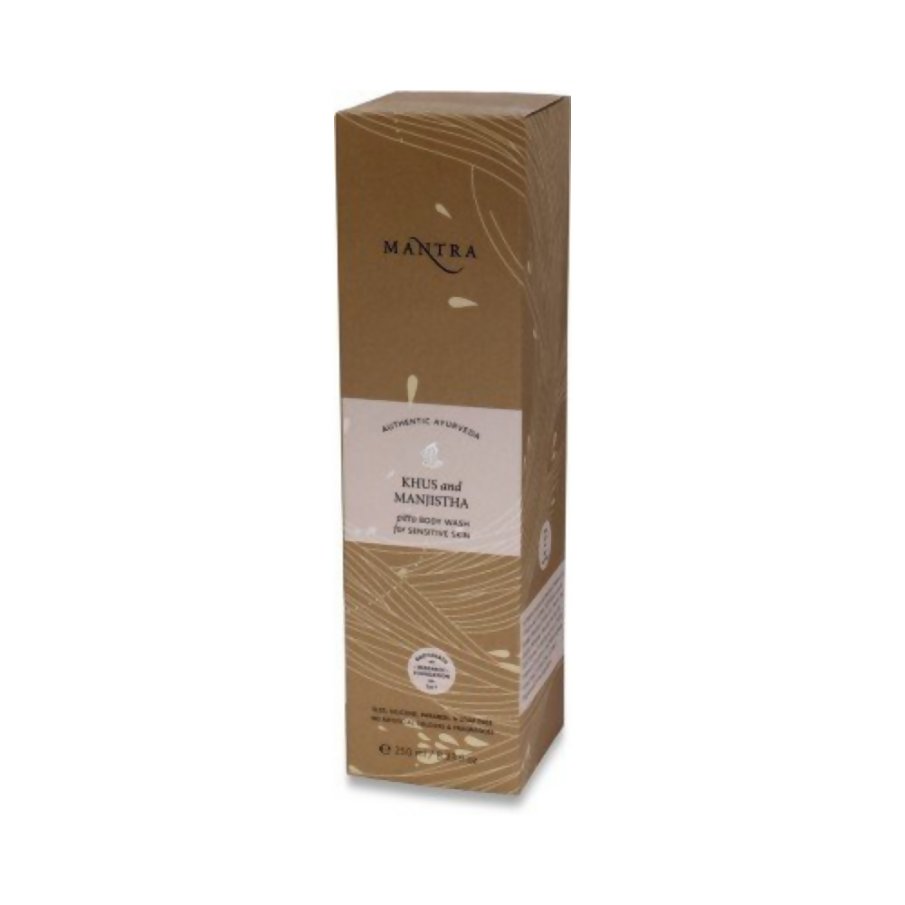 Mantra Herbal Khus and Manjistha Pitta Body Wash For Sensitive Skin | Grocsy