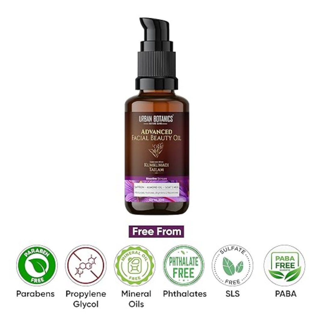 Urban Botanics Kumkumadi Tailam for Skin | Grocsy