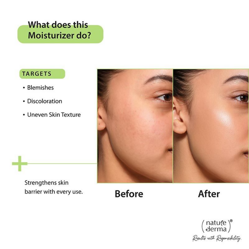 Nature Derma 1% Natural Biome-Boost Moisturizer With CICA | Grocsy