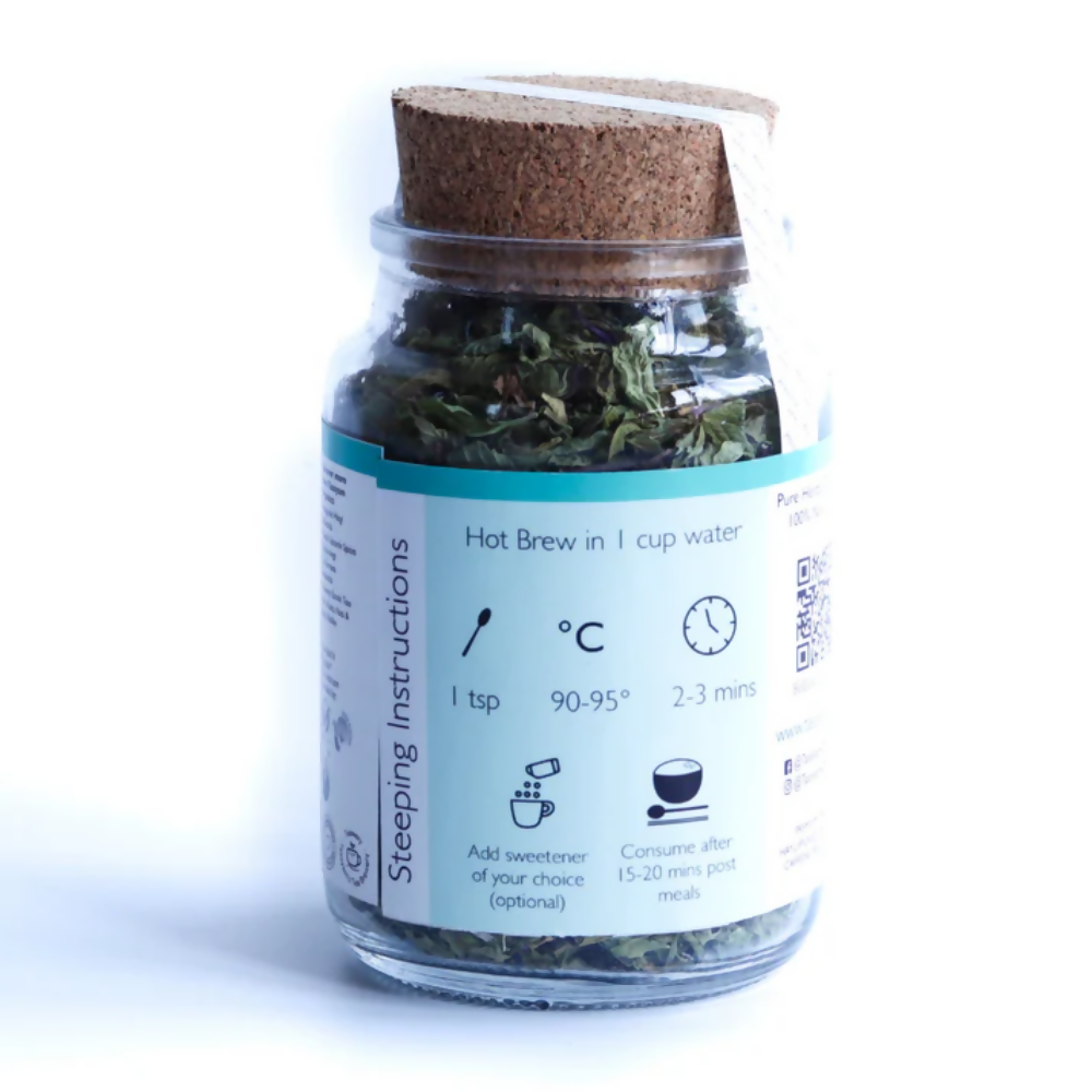 Tassyam Organics Refreshing Spearmint Herbal Tisane | Grocsy
