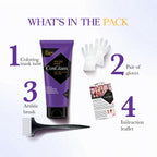 Cosglam Semi Permanent Hair Color for Women & Men (#62 Midnight Violet) | Grocsy