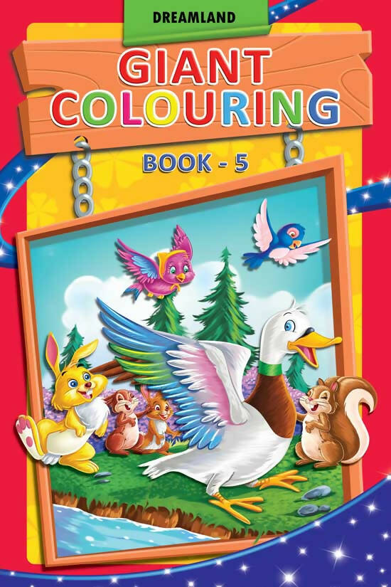Dreamland Giant Colouring Book - 5 | Grocsy