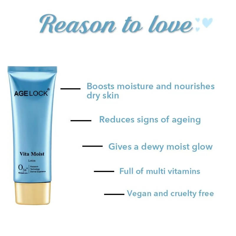 Professional O3+ Agelock Vita Moist Lotion | Grocsy
