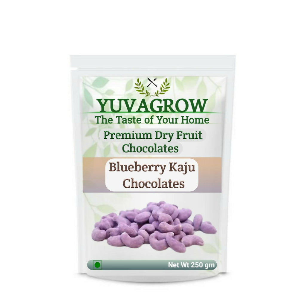 Yuvagrow Blueberry Kaju Chocolates | Grocsy