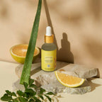 Mantra Herbal Vitamin C Serum With Hyaluronic Acid and Arbutin | Grocsy