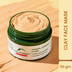 Alps Goodness Papaya, Vitamin C & AHA Glow Clay Face Mask | Grocsy