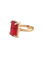 VOJ Women Gold Color stainless steel Ring | Grocsy