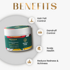Wildly Pure Hair Mask for Hair Fall & Dandruff Control | Grocsy