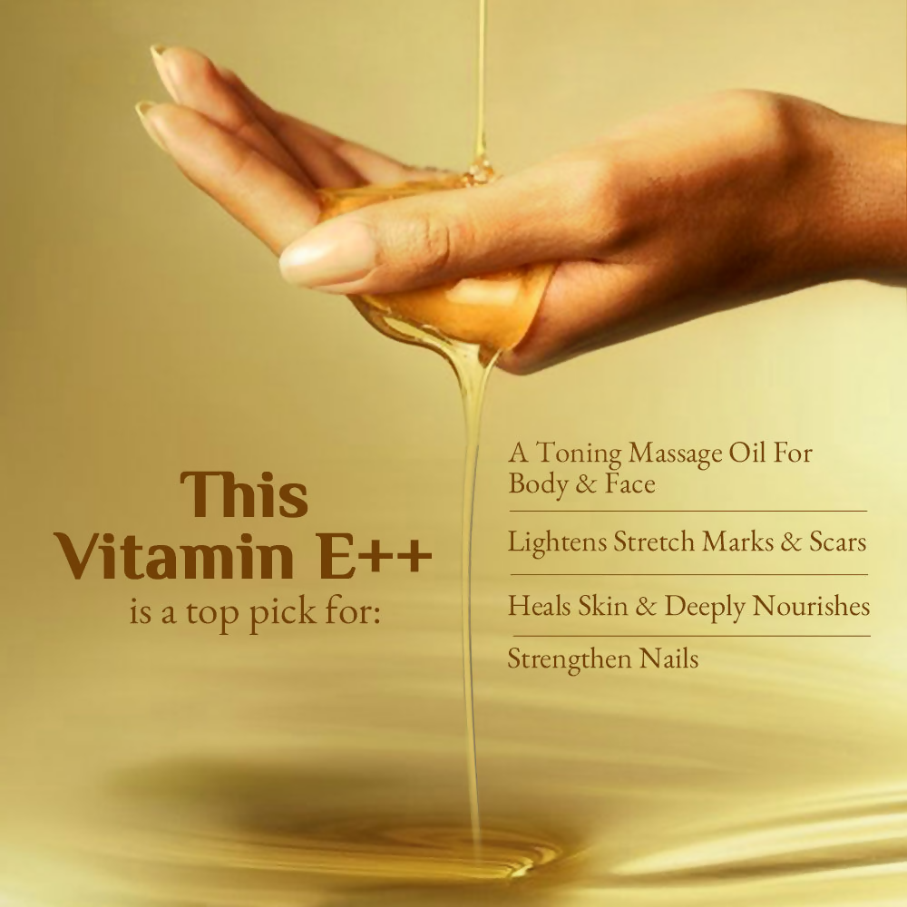 Richfeel Vitamin E Oil Almond, Wheatgerm Walnut & Carrot Blend | Grocsy