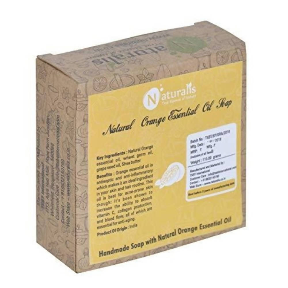 Naturalis Essence Of Nature Handmade Soap With Natural Orange Essential Oil | Grocsy