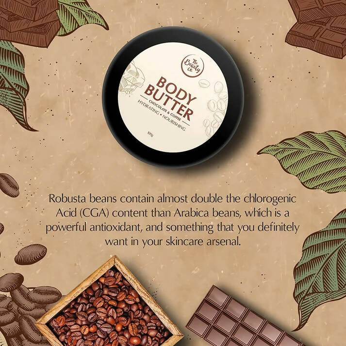 The Beauty Co. Chocolate & Coffee Body Butter | Grocsy