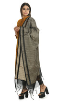 Mominos Fashion Moeza Beautiful Handloom Cotton Black Dupatta | Grocsy