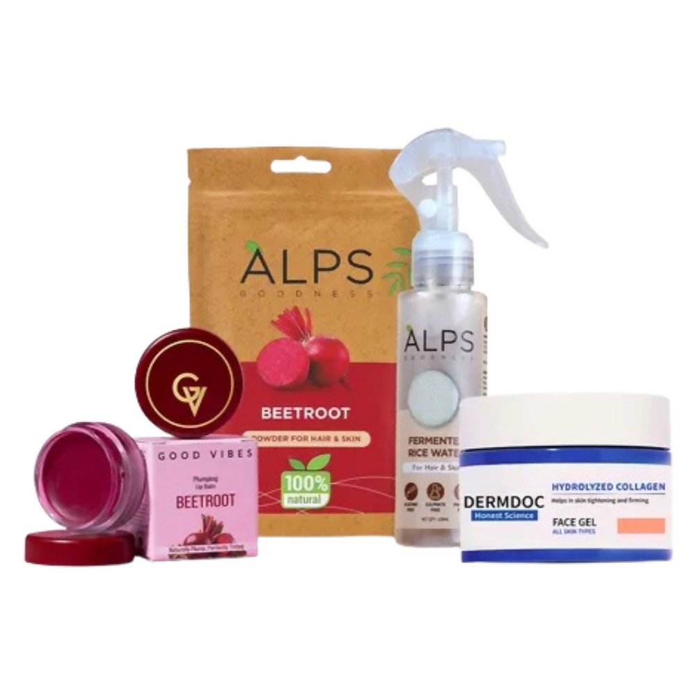 Alps Goodness X Good Vibes X DERMDOC Best 5 Minute Glow Routine | Grocsy