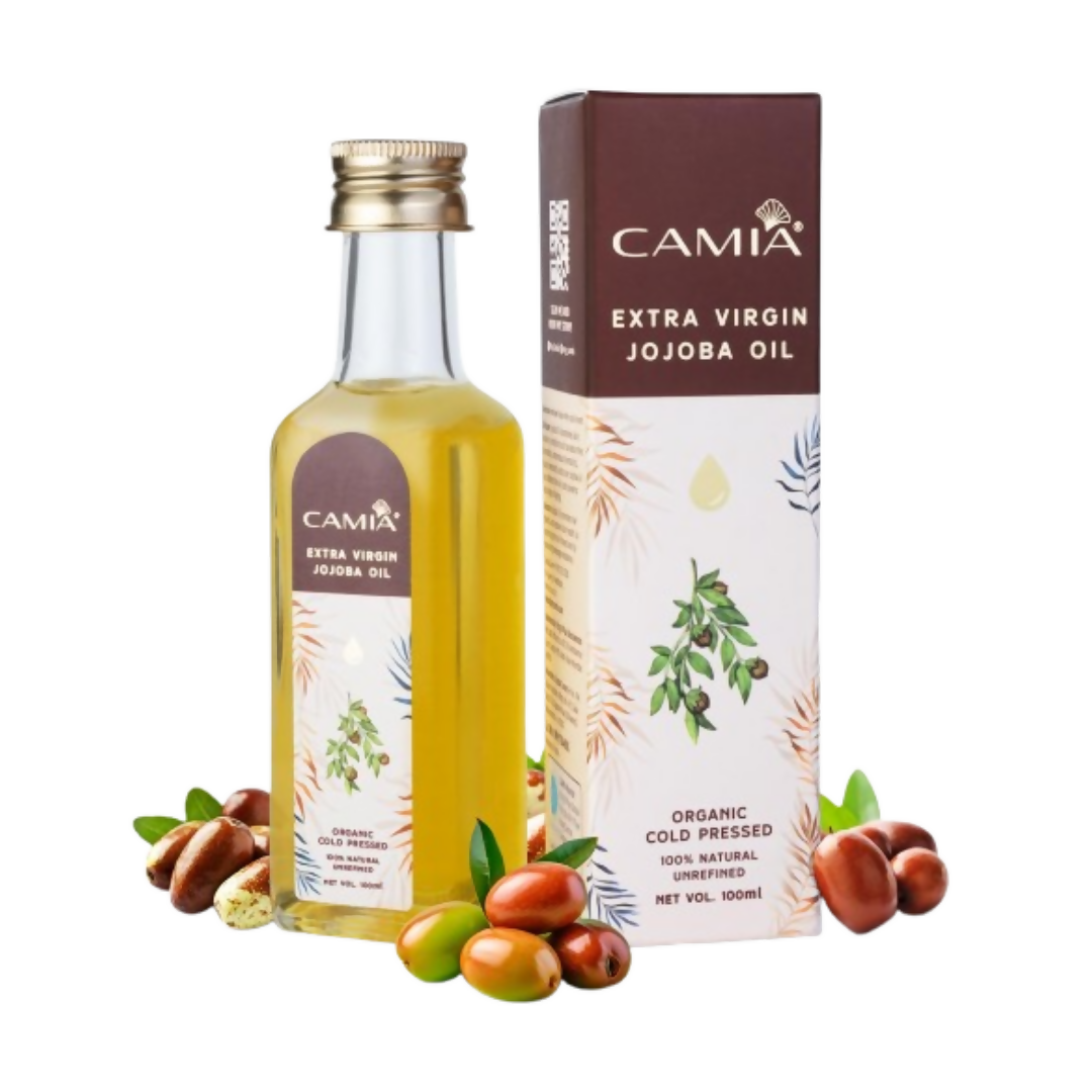 Camia Organic Extra Virgin Cold Pressed Jojoba Oil | Grocsy