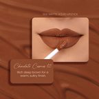 Parul Garg Beauty Silk Matte Liquid Lipstick - Chocolate Cosmos 03 | Grocsy