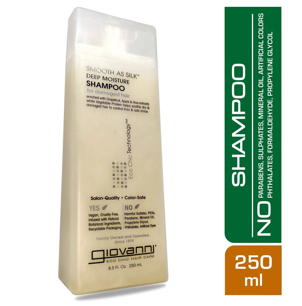 Giovanni Organic Smooth As Silk Deep Moisture Shampoo | Grocsy