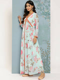Ahalyaa Women's Traditional wear Kurta Set - Blue | Grocsy