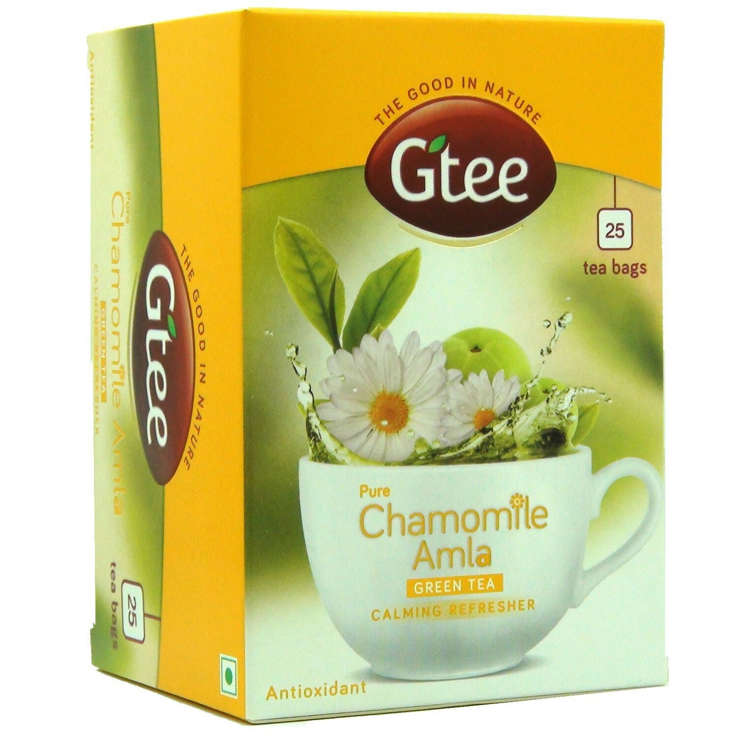 Gtee Chamomile Green Tea Bags for Stress Relief and Good Sleep | Grocsy
