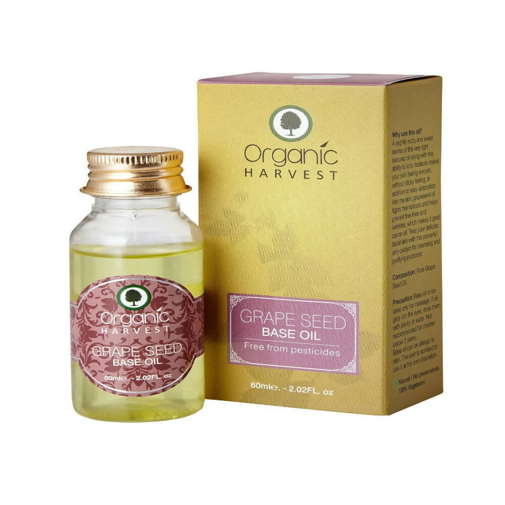 Organic Harvest Grape Seed Base Oil | Grocsy