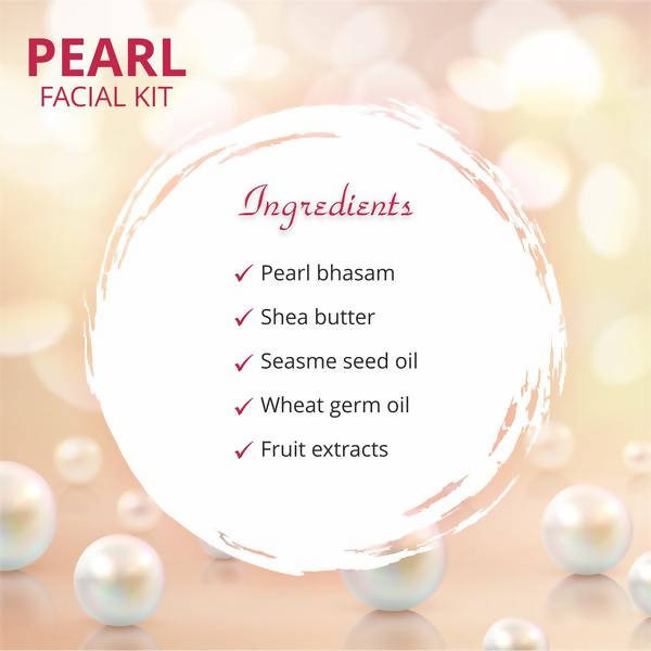 Glamveda Pearl Fairness Facial Kit | Grocsy