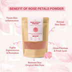 Kimayra Rose Petals Powder For YouthFul Skin & Glowing Skin Care | Grocsy