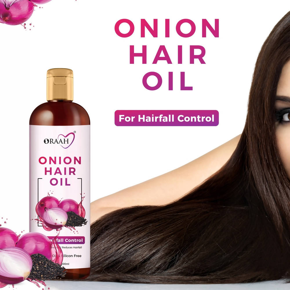 Oraah Onion Hair Oil | Grocsy