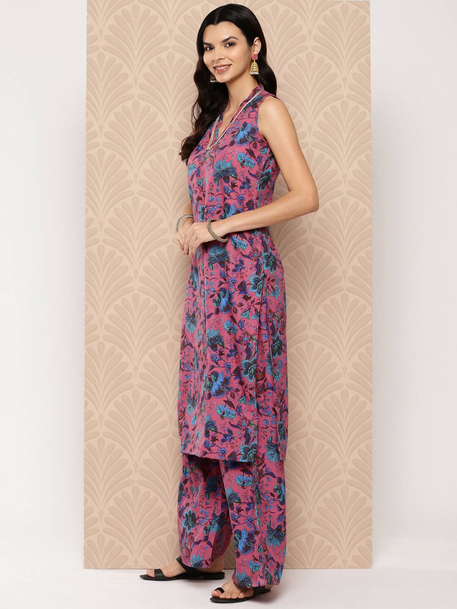 Ahalyaa Women's Traditional wear Kurta Set - Multi | Grocsy