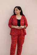 Earthyweaves AnandaRaga Sambalpuri Co-ord Set | Grocsy