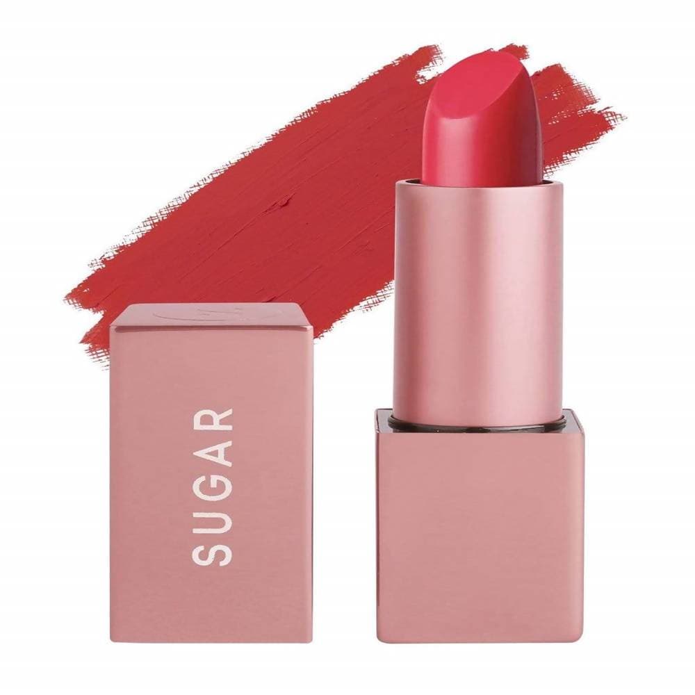 Sugar Mettle Matte Lipstick - Hedone (Orange-toned Red) | Grocsy