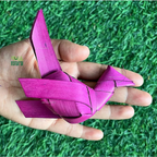 Shuddh Natural Hand Made Palm Leaf Parrot in Ring Hanging | Grocsy