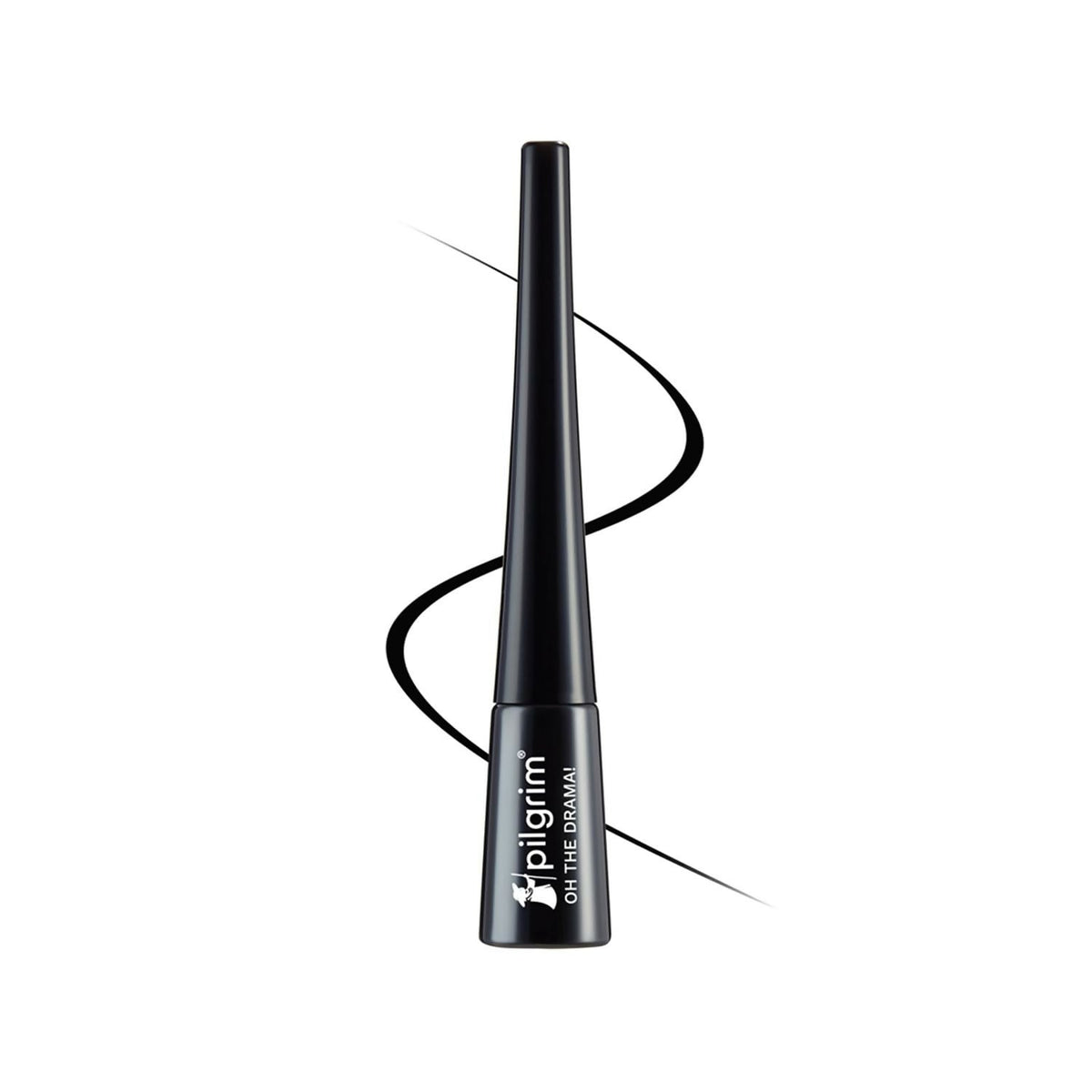 Pilgrim Metallic Eyeliner Black Scandal, Long Lasting & Smudge Proof Enriched With Argan Oil | Grocsy
