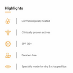 Dermatouch Vitamin C 1% Lip Balm For Dry & Chapped Lips | Grocsy