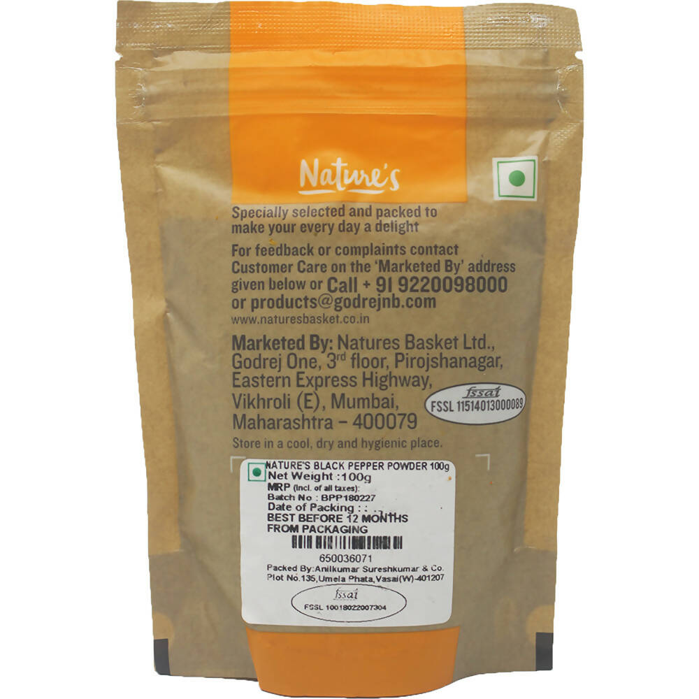 Nature's Black Pepper Powder | Grocsy