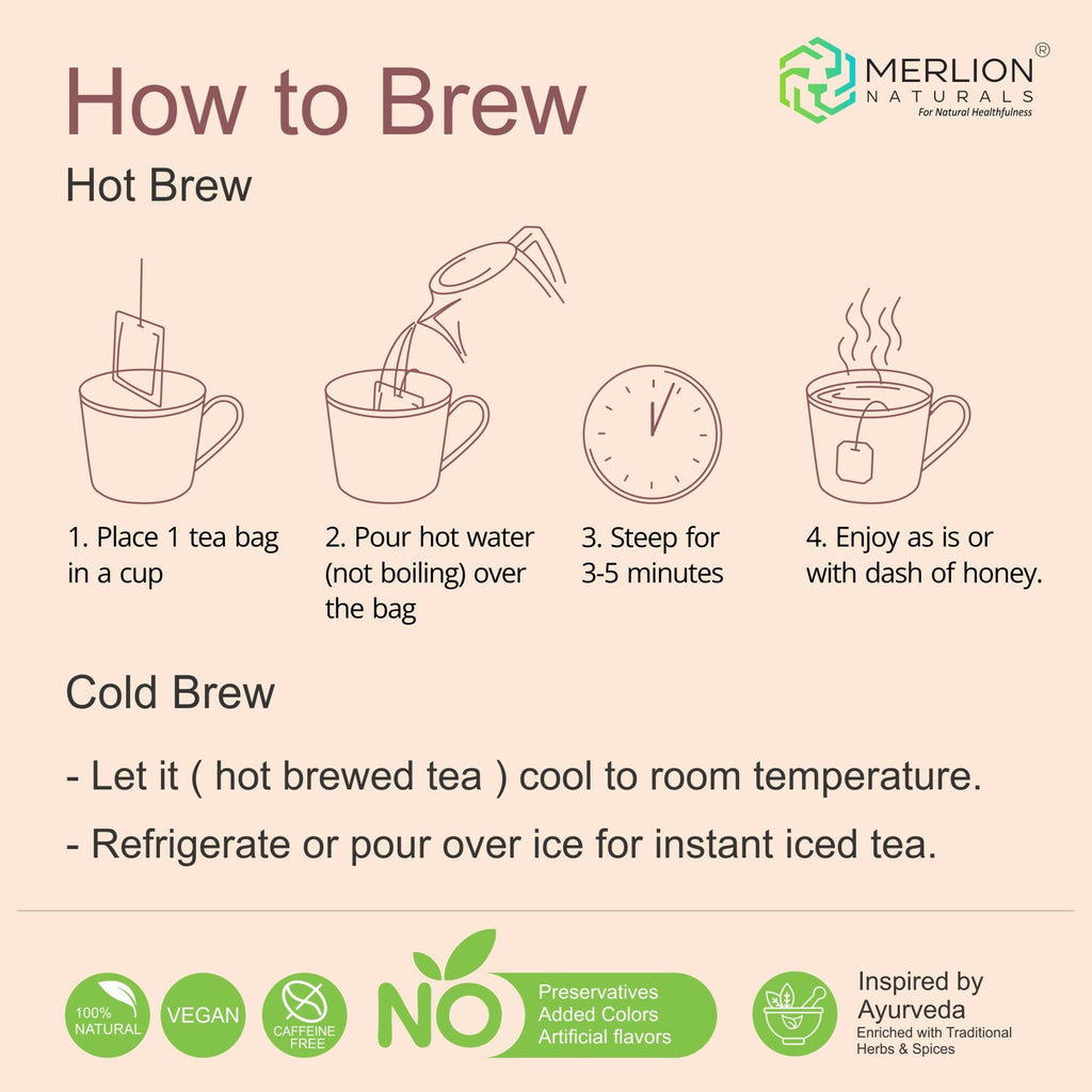 Merlion Naturals Hibiscus Lemongrass Tea Bags | Grocsy