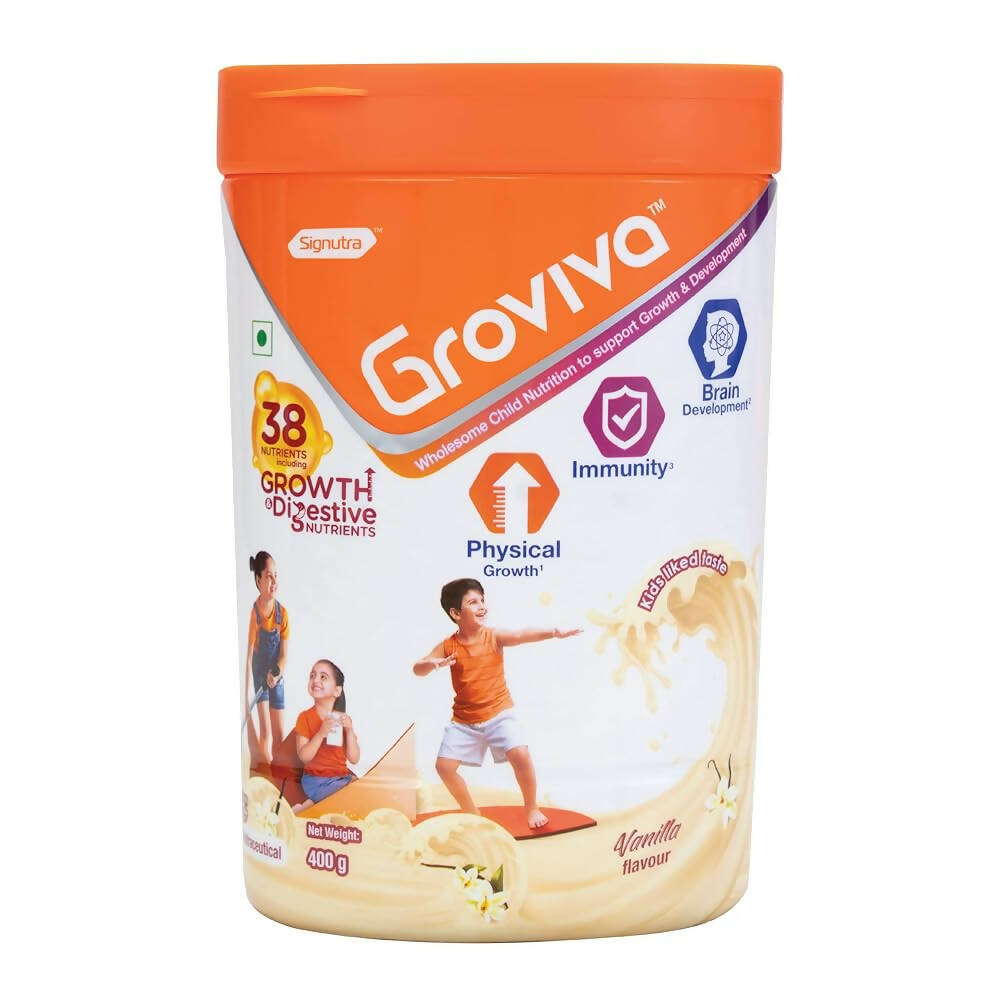 Groviva Child Nutrition Supplement - Vanilla | Grocsy