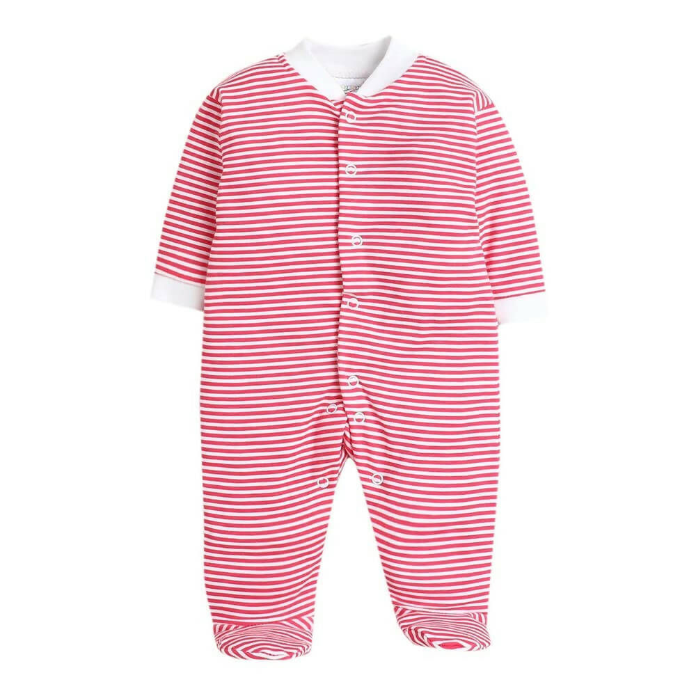 Daddy - G Rompers/Sleepsuits/Jumpsuit /Night Suits for New Born Babies - Purple | Grocsy