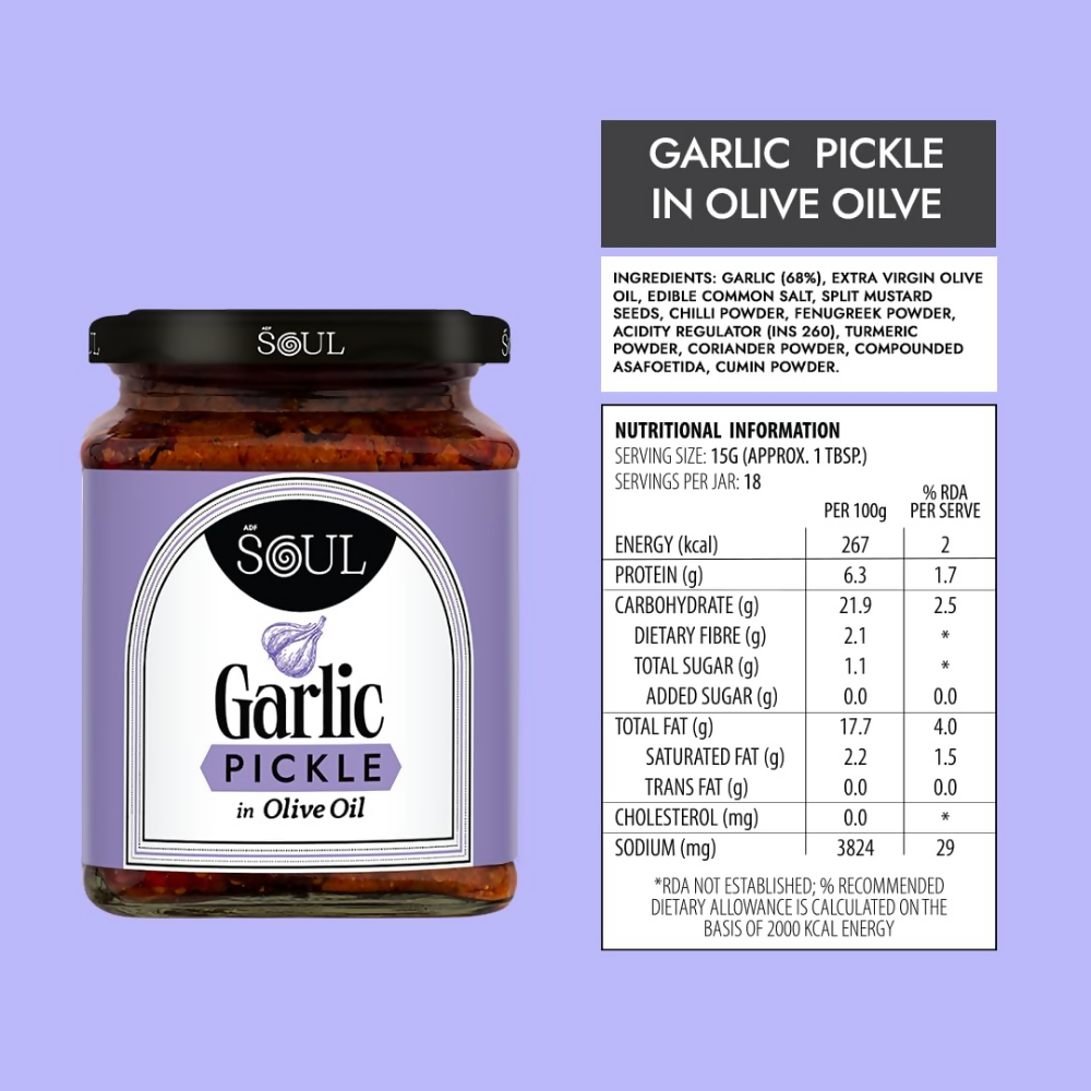 ADF Soul Garlic Pickle | Grocsy