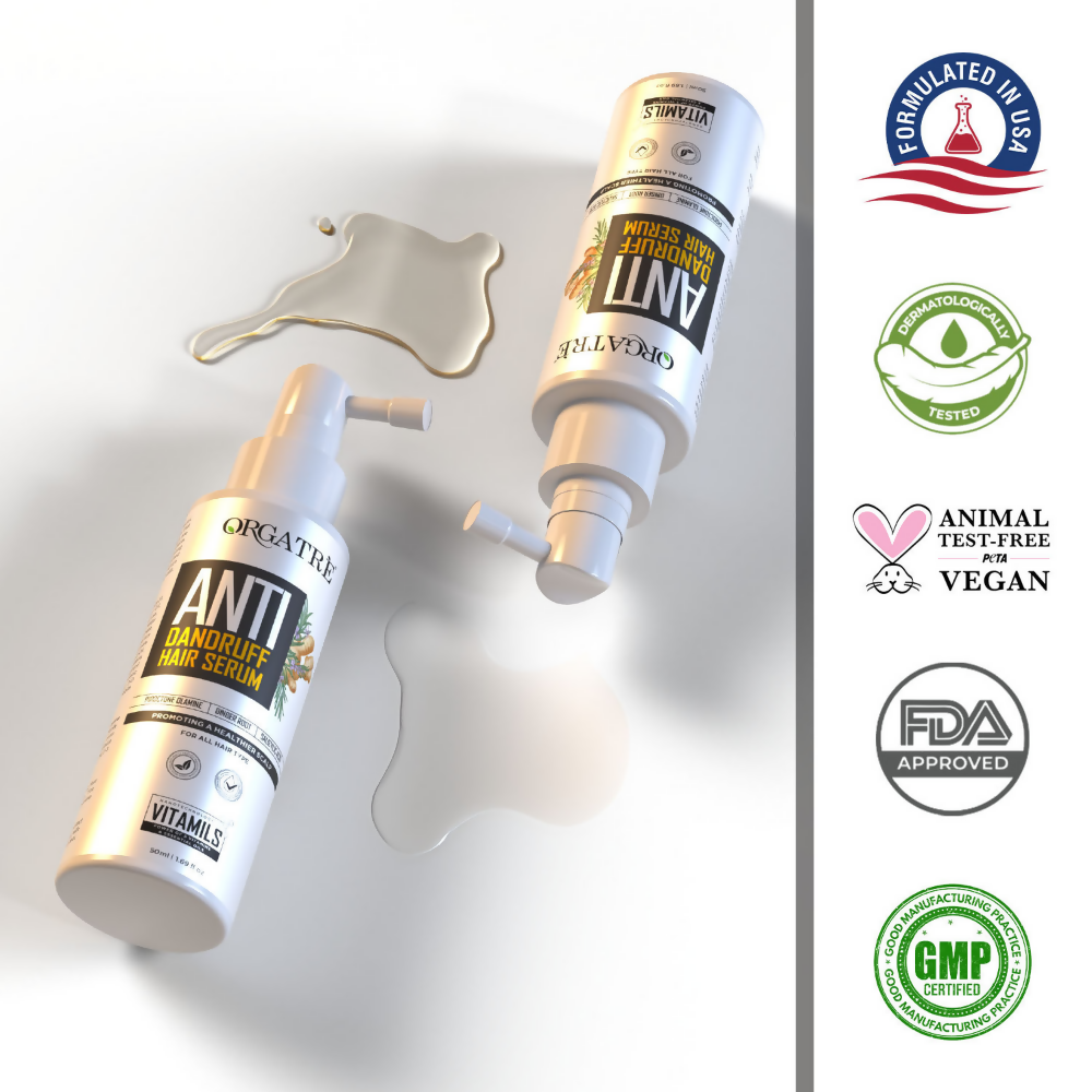 Orgatre Anti Dandruff Hair Serum | Grocsy