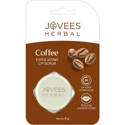 Jovees Coffee Exfoliating Lip Scrub | Grocsy