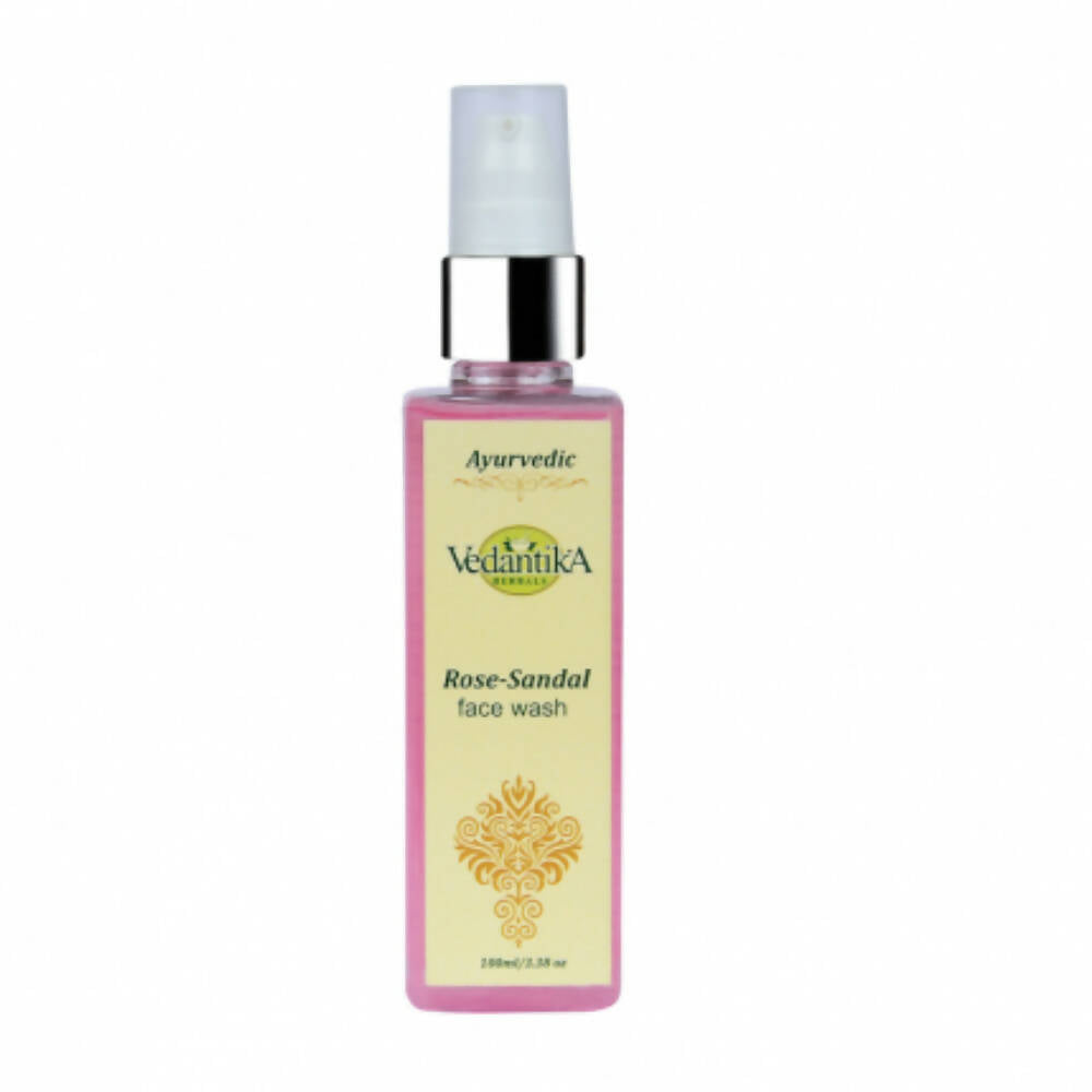 Vedantika Herbals Rose Sandal Face Wash | Grocsy