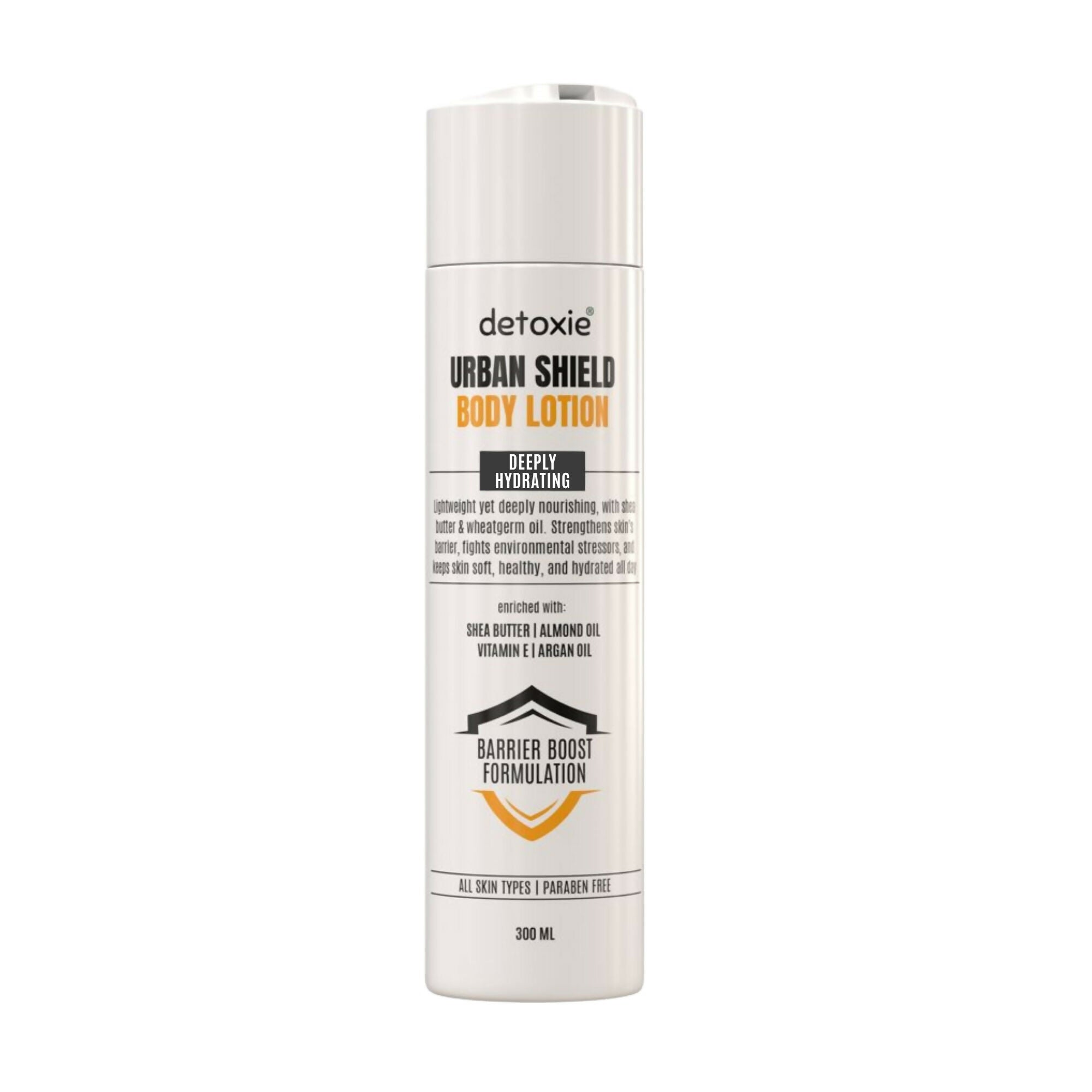 Detoxie Body Wash Lotion & Scrub Combo - Urban Shiled | Grocsy