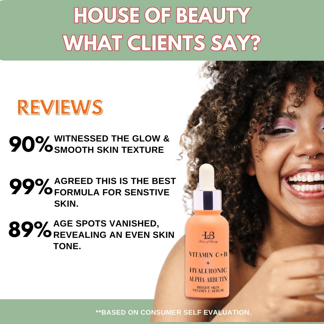 House of Beauty Vitamin C B+ Serum | Grocsy