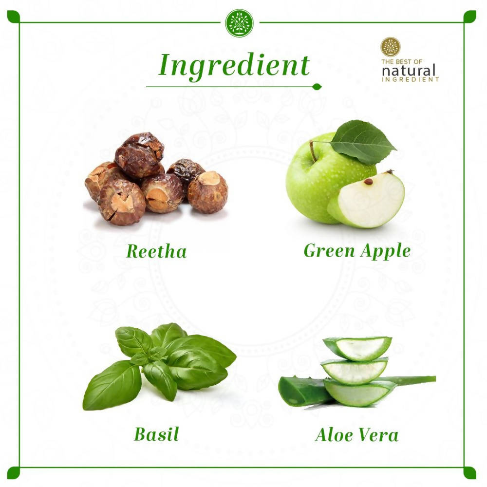 Khadi Natural Green Tea & Aloe Vera Herbal Hair Conditioner | Grocsy