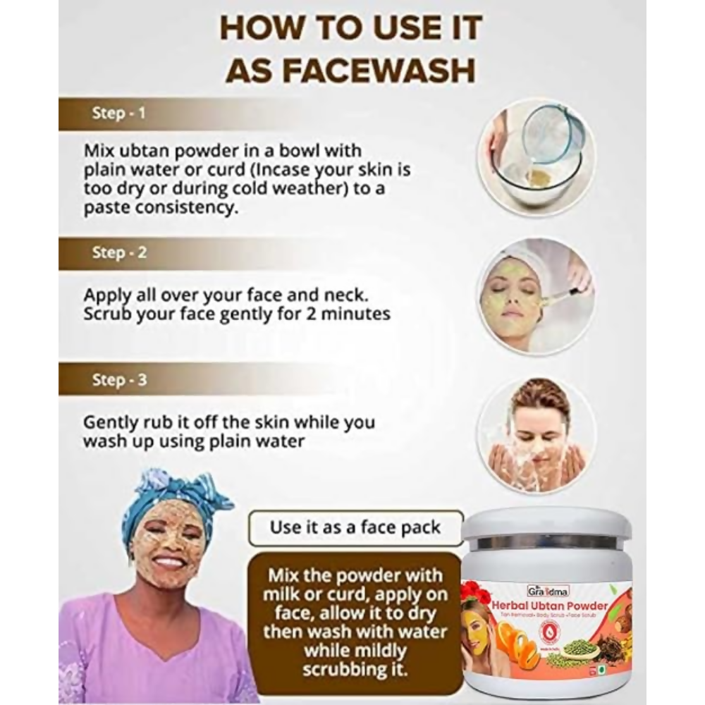 By Grandma Skin Brightening Face Pack/Bath Powder | Grocsy
