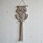 Sun Mun Decors Premium Macrame Owl | Grocsy