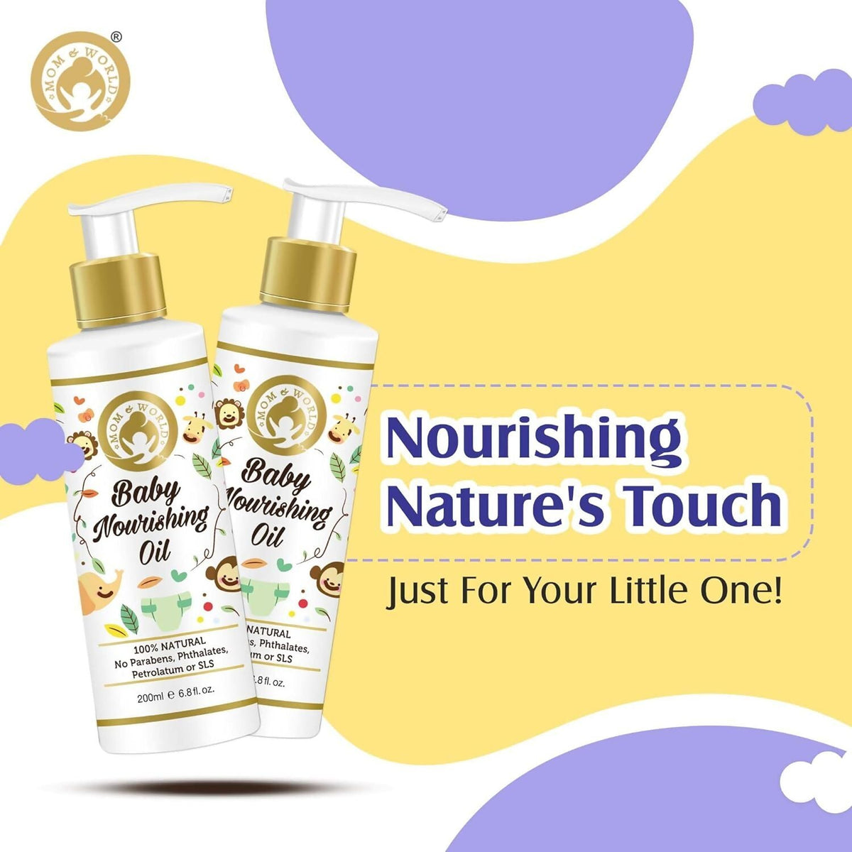 Mom & World Baby Nourishing Oil | Grocsy