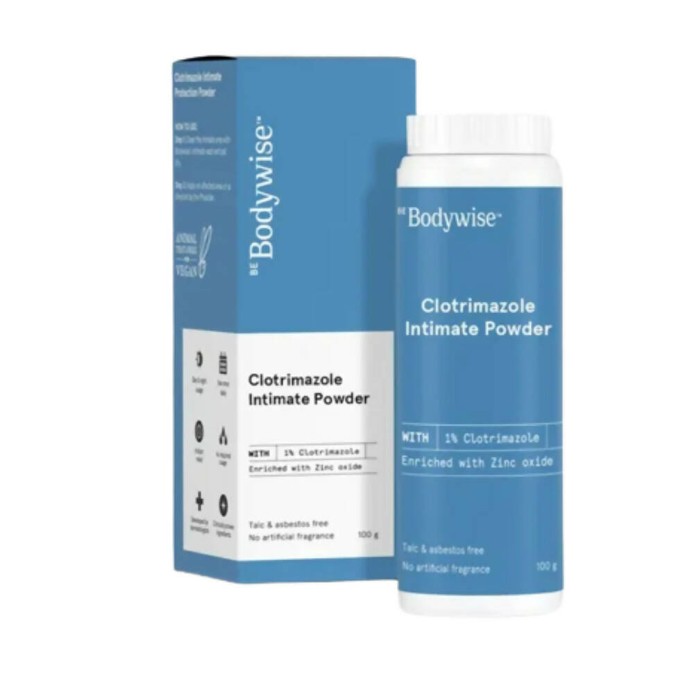 BeBodywise Clotrimazole Intimate Powder | Grocsy
